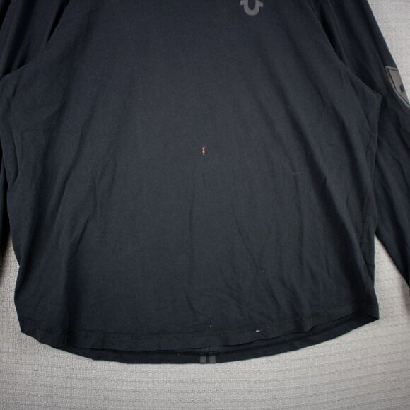 True Religion Logo Longsleeve Stripped XXXL - Picture 4 of 6